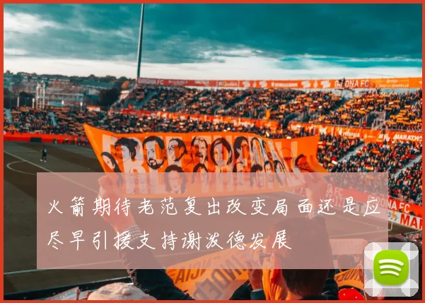 火箭期待老范复出改变局面还是应尽早引援支持谢泼德发展